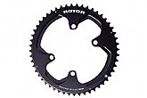 Rotor NoQ Round Chainrings - 110x4 Asymmetric BCD Outer 