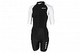 ZONE3 Womens Lava Long Distance Short Sleeve Trisuit