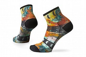 Smartwool Womens Bike Celestial Print Ankle Socks