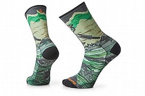 Smartwool Cycle Zero Cushion Print Crew Socks