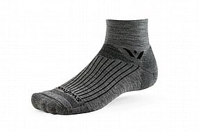 Swiftwick Pursuit Quarter Crew Merino Wool Sock