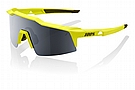 100% Speedcraft SL Sunglasses Soft Tact Banana - Black Mirror Lens