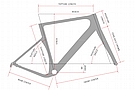3T Racemax Italia Red D1 XPLR/Zipp 303 Gravel Bike 11