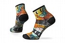 Smartwool Womens Bike Celestial Print Ankle Socks 2