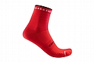 Castelli Womens Rosso Corsa 11 Sock 10