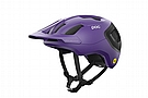 POC Axion Race MIPS Helmet Sapphire Purple/Uranium Black Metallic/Matte
