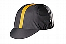 Showers Pass Elite Cycling Cap Graphite Golden Rod - One Size