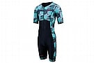 ZONE3 Mens Activate+ Momentum II Short Sleeve Trisuit  1