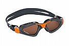 Aqua Sphere Kayenne Polarized Goggle  Grey/Orange w/Brown Polarized Lens