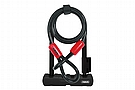 Abus Ultra 410 Mini 7 U-Lock & Cobra Cable Black
