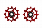 Ceramic Speed SRAM AXS Road 12s NW Pulley Wheels Red - 12T Narrow Wide