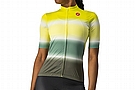 Castelli Womens Dolce Jersey (2022) Sulphur/Military Green