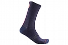 Castelli Mens Racing Stripe 18 Sock Savile Blue