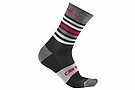 Castelli Mens Gregge 15 Sock Black/Red
