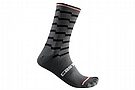 Castelli Mens Unlimited 18 Sock Dark Gray/Black