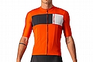 Castelli Mens Prologo 7 Jersey Fiery Red/Light Black-Ivory