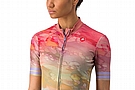 Castelli Womens Marmo Jersey Multicolor Violet Mist