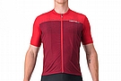 Castelli Mens Unlimited Entrata Jersey Dark Red/Bordeaux