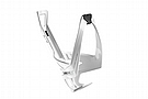Elite Cannibal XC Bottle Cage White Glossy w/Black Graphic