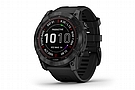 Garmin Fenix 7X Sapphire Solar Titanium GPS Watch Black Titanium/Black Band