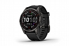 Garmin Fenix 7S Sapphire Solar GPS Watch Carbon Gray DLC/Black Band