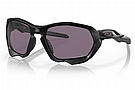 Oakley Plazma Sunglasses Matte Black w/PRIZM Grey Polarized 