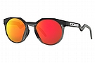 Oakley HSTN Sunglasses Matte Carbon - PRIZM Ruby Lenses