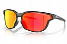 Oakley Kaast Sunglasses Matte Grey Smoke - PRIZM Ruby