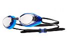 TYR Sport Black Hawk Racing Mirrored Goggle Silver/Blue/Black
