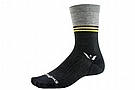 Swiftwick Pursuit Seven UL Merino Wool Block Stripe Sock 