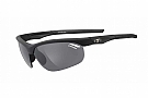Tifosi Veloce Sunglasses Matte Black, Smoke/AC Red/Clear Lenses