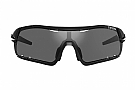 Tifosi Davos Sunglasses Matte Black - Smoke/AC Red/Clear Lenses