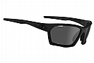 Tifosi Kilo Sunglasses Blackout - Smoke Polarized Lenses