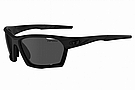 Tifosi Kilo Sunglasses Blackout - Smoke/AC Red/Clear Lenses