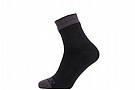 SealSkinz Waterproof Warm Weather Ankle Length Sock Black/Grey