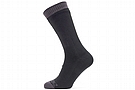 SealSkinz Waterproof Warm Weather Mid Length Sock Black/Grey