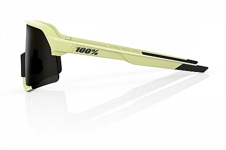 100% S3 Sunglasses Soft Tact Glow/Smoke Lens [60005-00028] at