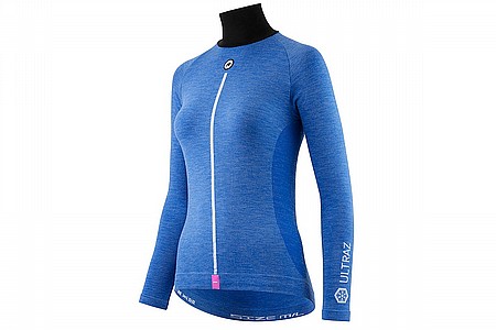 Women's Ultraz Winter LS Skin Layer P1, Calypso Blu » ASSOS