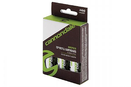 Cannondale 16G Threaded CO2 Cartridges (3-Pack)