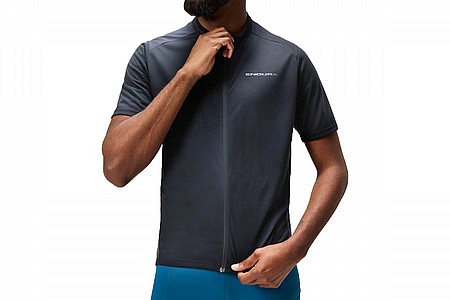 Endura Mens Loop SS Zipped Jersey