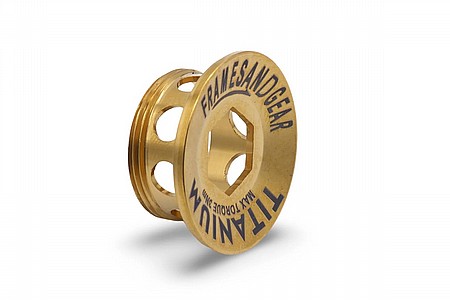 Frames And Gear Titanium Crank Arm Cover For Shimano