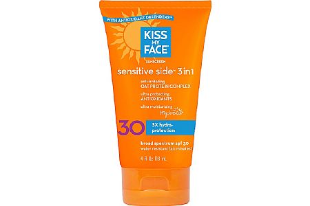 Kiss My Face Sensitive Side 3 in 1 Sunscreen SPF 30