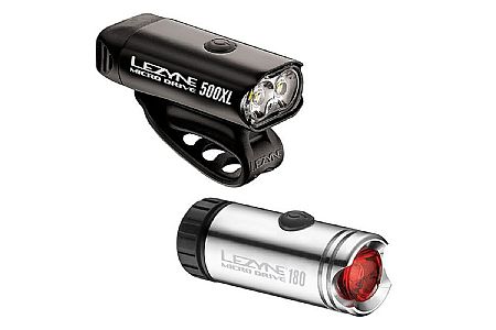 Lezyne Micro Drive 500XL / Micro Drive Rear Light Set