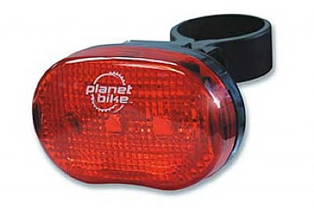 Planet Bike Blinky3 3-LED Tail Light with Flasher