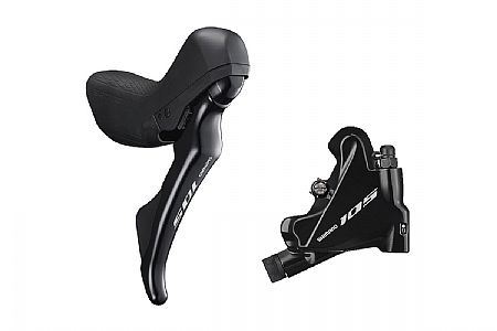 Shimano 105 ST-R7020 Shifter with BR-R7070 Disc Brake 