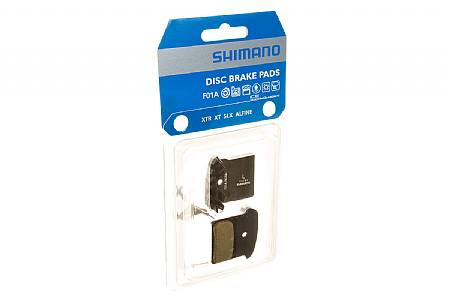 Shimano F01A Resin Disc Pads With Cooling Fins