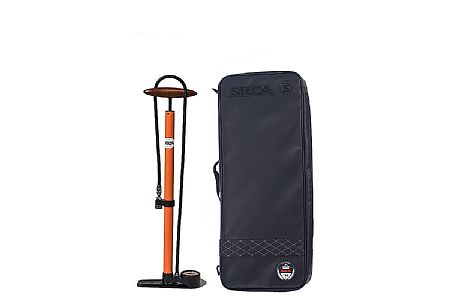 Silca Pista Floor Pump with Travel Bag