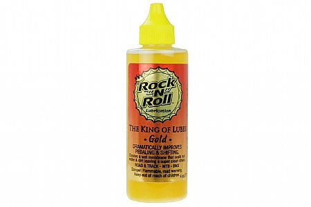 Rock-N-Roll Gold Lube Squeeze Bottle: 4oz 