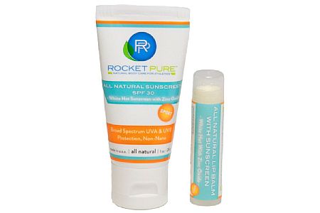 Rocket Pure Natural Sunscreen-Lip Balm Combo