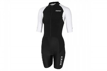 ZONE3 Womens Lava Long Distance Short Sleeve Trisuit